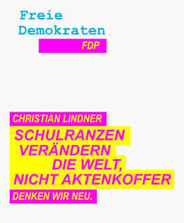 FDP-Plakat
